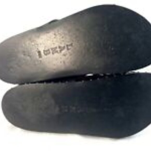 L.A.M.B Black Studded Leather Strappy Sandals Rare Goth Sandals Women's Size 8.5 - Picture 6 of 8